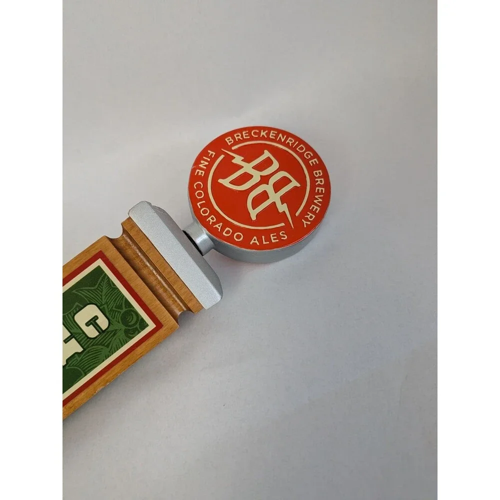2 Breckenridge Brewery Christmas Ale Tap Handle Vanilla Porter Keg Mancave